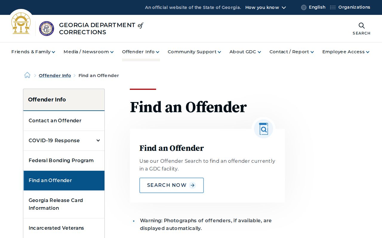 McDuffie County arrest record follow-up in Georgia offender search